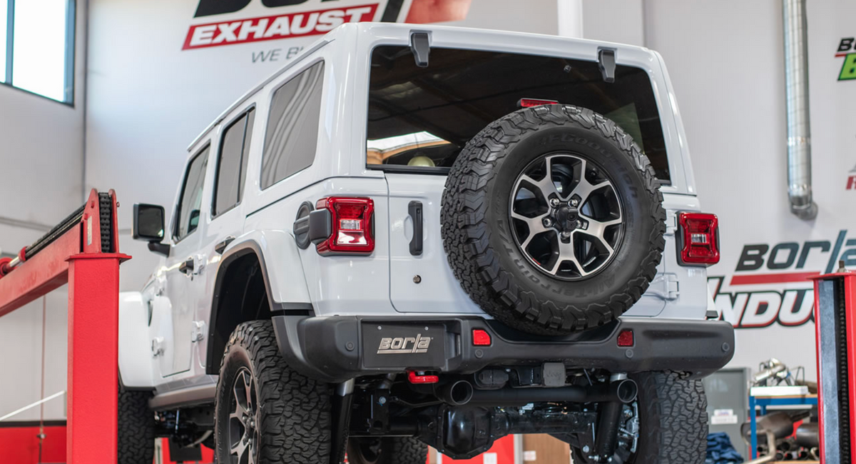 Axle Back BORLA ATAK Jeep Wrangler JL 2019+