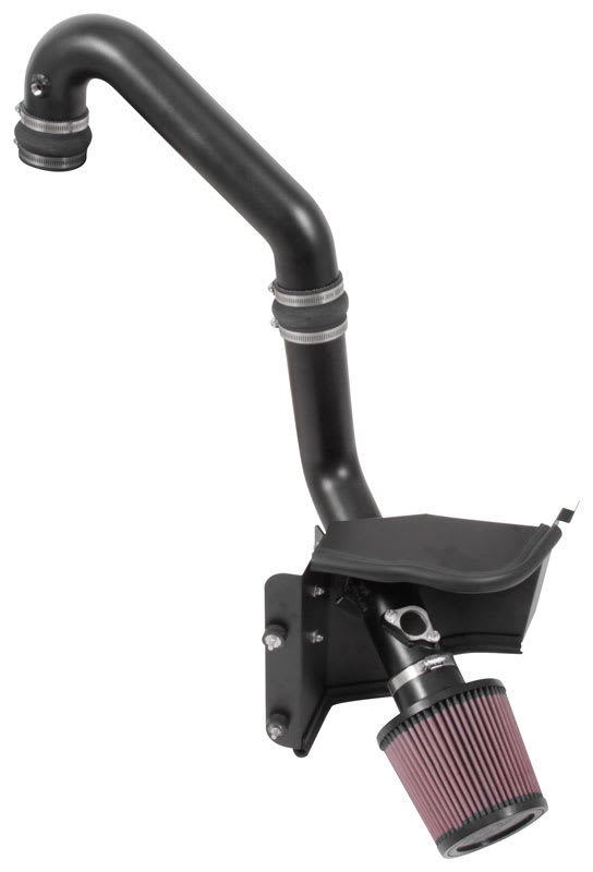Kit De Inducción Filtro De Aire De Admisión Corta Negro Para Subaru